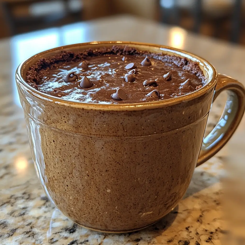 Double-Chocolate-Mug-Cake-Preparation