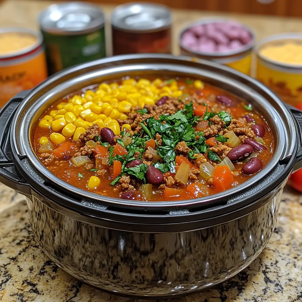 Easy-Instant-Pot-Taco-Soup-Preparation