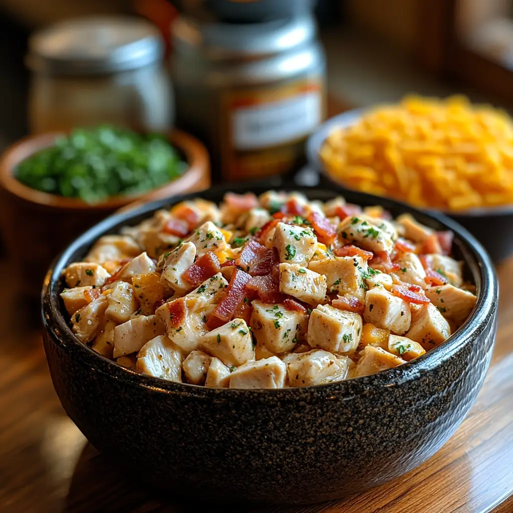 Easy-Ranch-Chicken-Crockpot-Bake-Preparation
