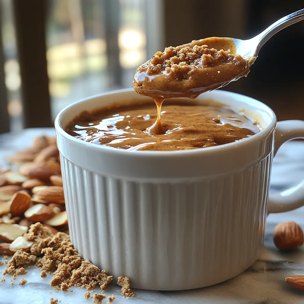 Flourless-Almond-Butter-Mug-Cake-Gluten-Free-Preparation