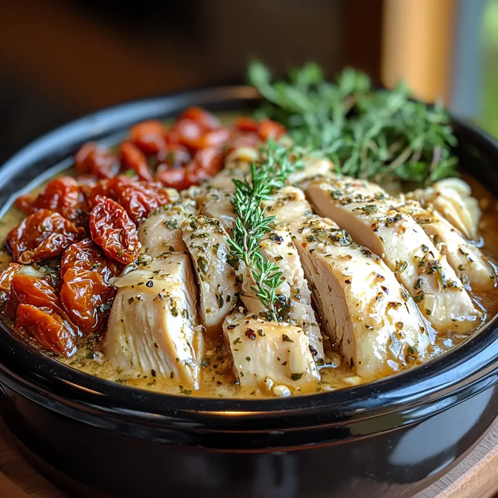 Marry-Me-Chicken-in-the-Crockpot-Preparation