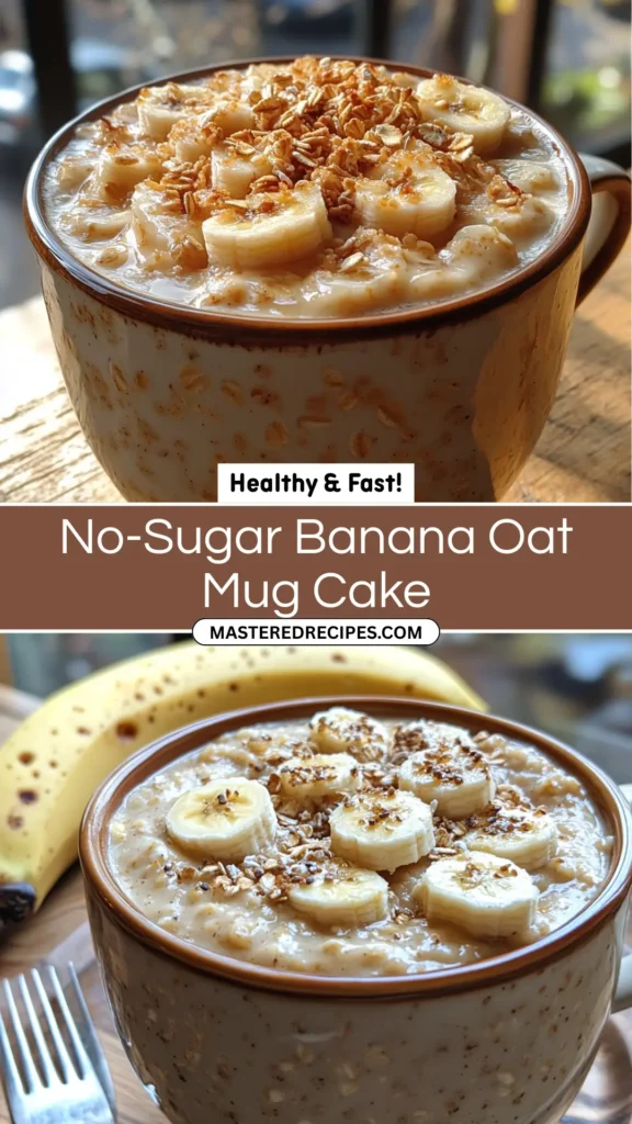 No-Sugar-Banana-Oat-Mug-Cake