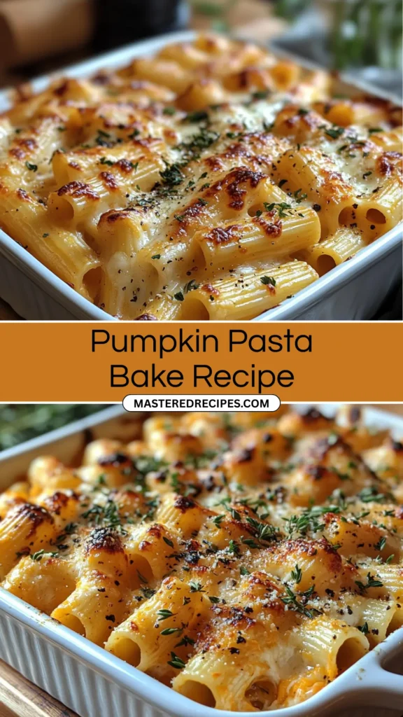 Pumpkin-Pasta-Bake