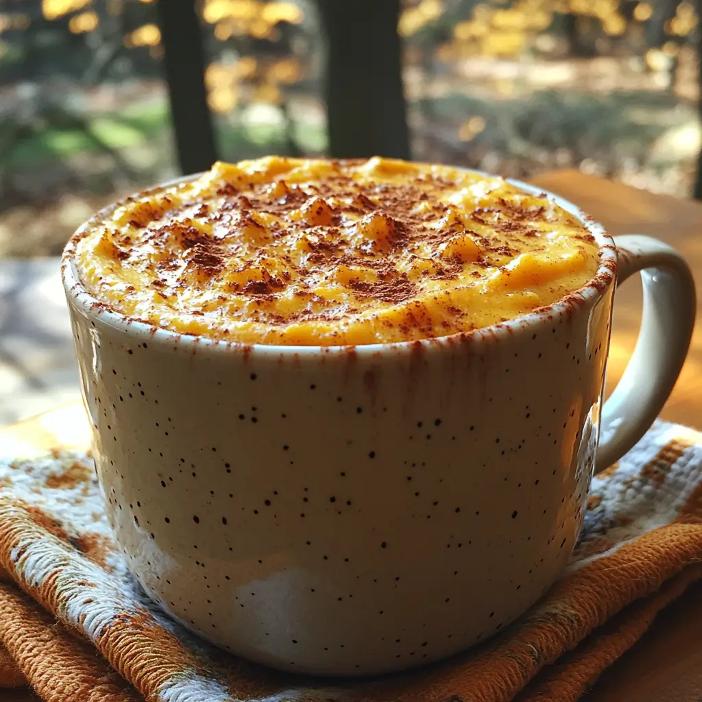 Pumpkin-Spice-Mug-Cake-Preparation