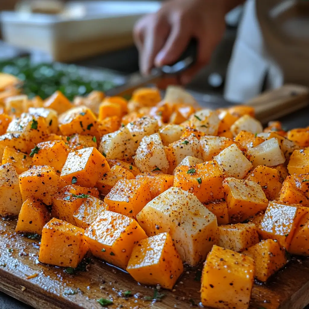 Spicy-Roasted-Butternut-Squash-Sweet-Potato-Soup-Recipe-Preparation