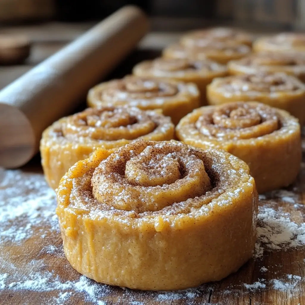 Sweet-Pumpkin-Cinnamon-Rolls-with-Cream-Cheese-Drizzle-Preparation
