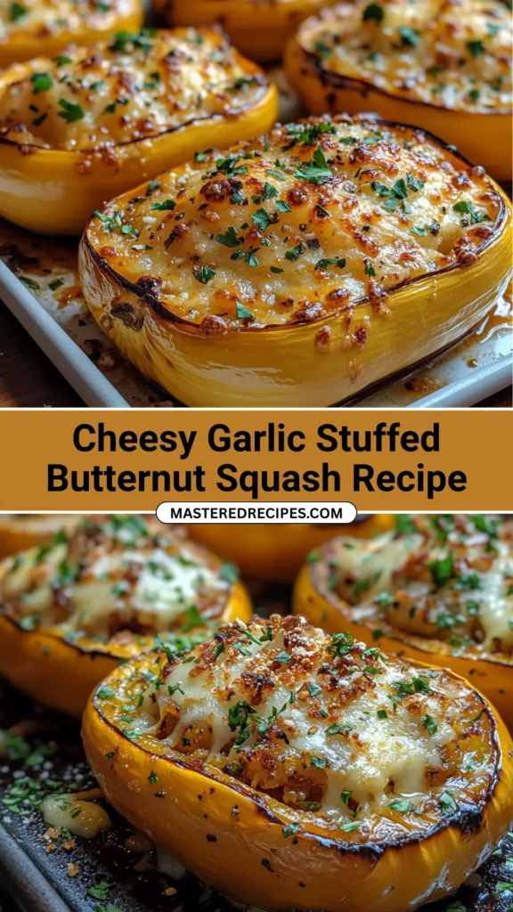 Cheesy-Garlic-Stuffed-Butternut-Squash-Recipe