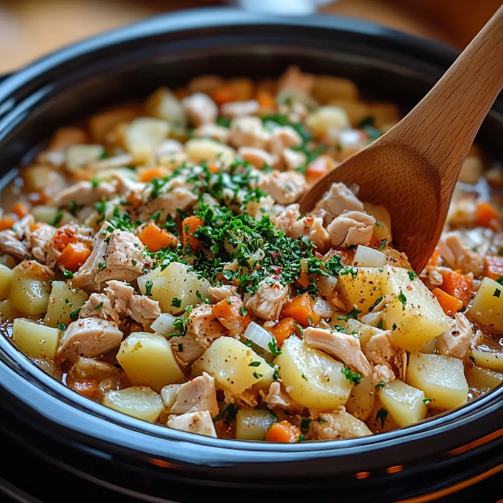 Creamy-Chicken-Veggie-Stew-Preparation