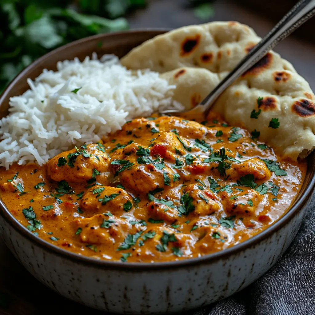 Crockpot-Coconut-Chicken-Tikka-Masala-Serving