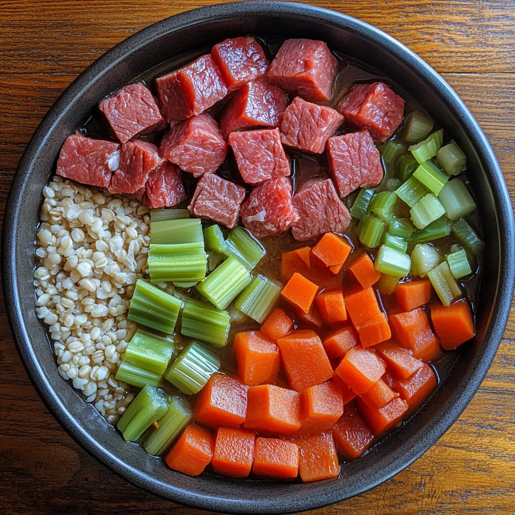 Hearty-Beef-Barley-Soup-with-Vegetables-Preparation