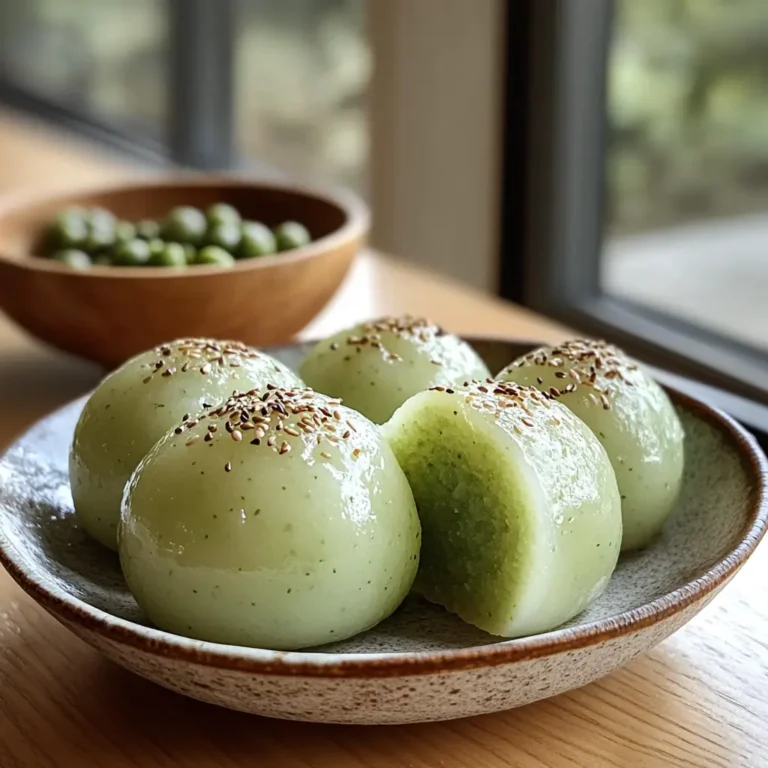 Homemade Matcha Mochi – No Bake Sweet Treat