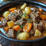 Slow-Cooker-Beef-Stew-with-Garlic-Fresh-Herbs-Final-Dish
