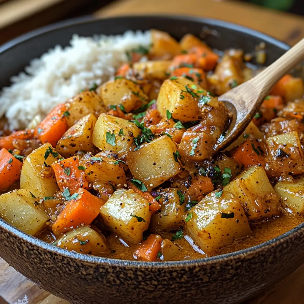 Vegan-Japanese-Curry-Bowl-for-Cozy-Dinners-Preparation