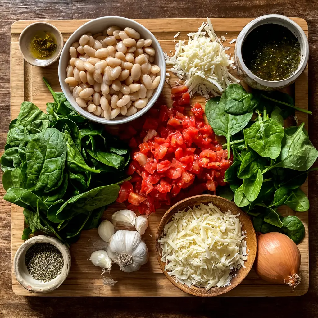ingredients of Parmesan Tuscano Soup