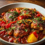Crockpot Chicken Cacciatore Recipe