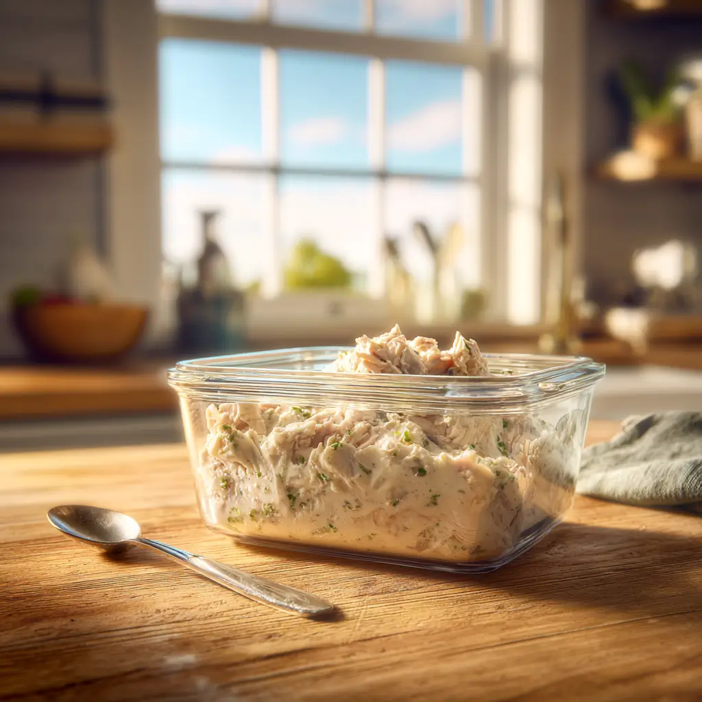 Storing leftover Crockpot Crack Chicken in airtight containers