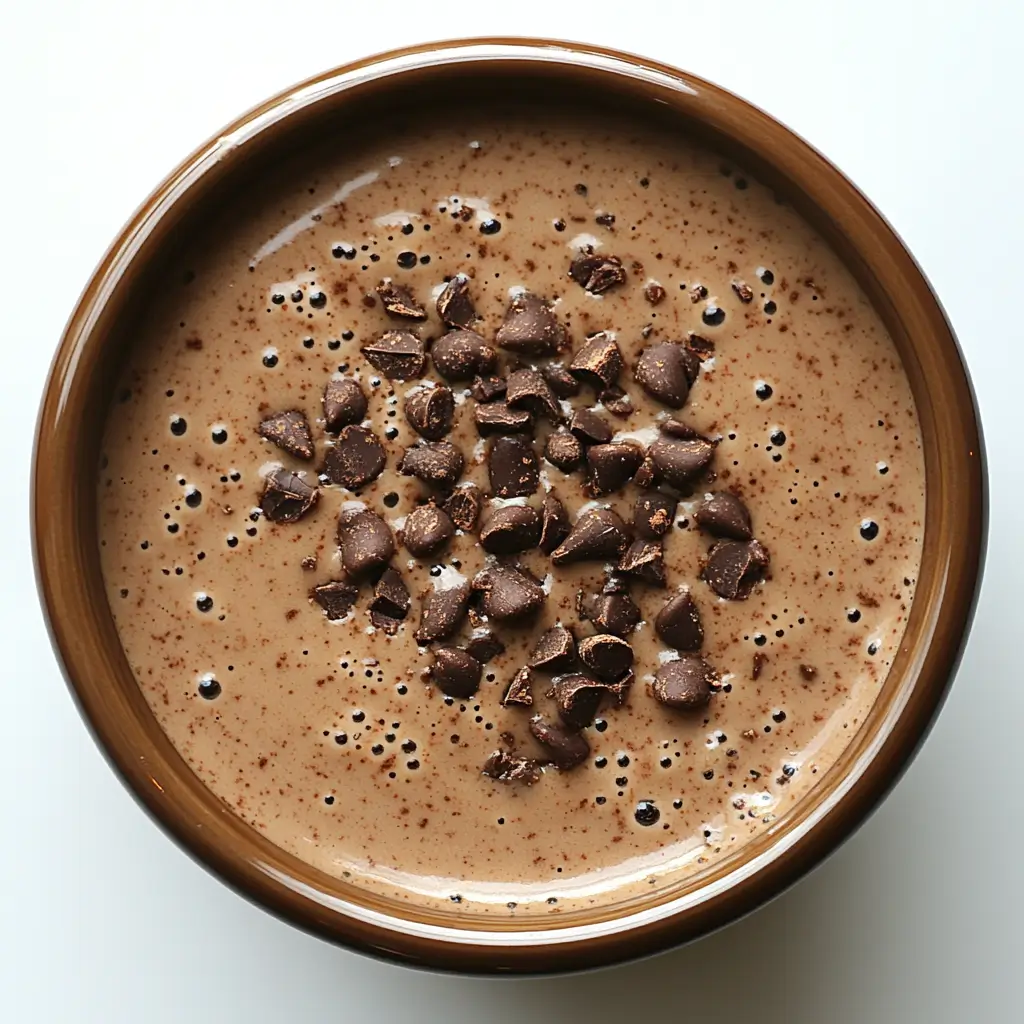 Crockpot Gingerbread Hot Chocolate in cozy holiday kitchen