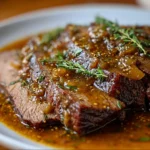 Crockpot Maple Dijon Beef Chuck Recipe
