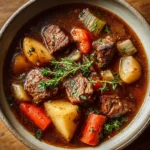 Holiday Herb Beef Stew Recipe