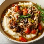 slow cooker chicken pot roast RECIPE