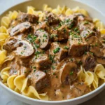 Creamy Beef Stroganoff Recipe