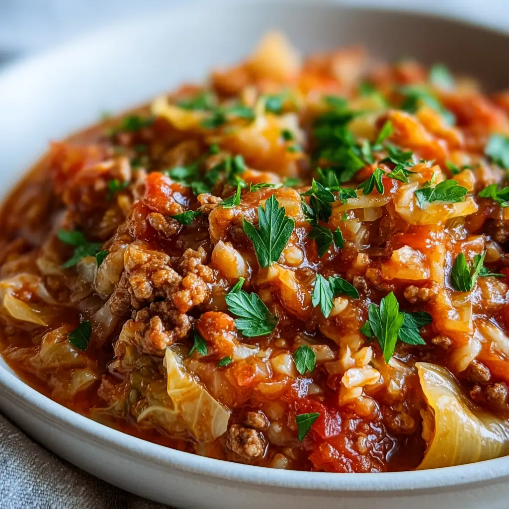 Crockpot Cabbage Roll Casserole Recipe