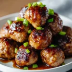 Honey Garlic Turkey Meatballs Recipe