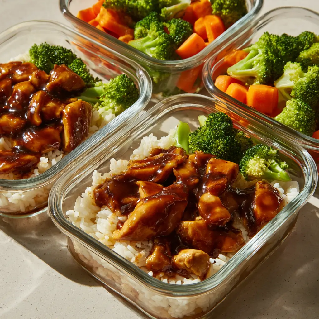 Storing Teriyaki Chicken Over Rice